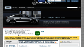 What Vwclub.ro website looked like in 2016 (7 years ago)
