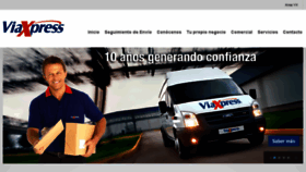 What Viaxpress.es website looked like in 2016 (7 years ago)
