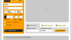 What Vueling.com website looked like in 2016 (7 years ago)