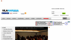 What Vilamariana.com.br website looked like in 2016 (7 years ago)