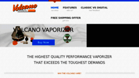 What Volcanovape.net website looked like in 2016 (7 years ago)