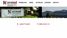 What Veramed.de website looked like in 2016 (7 years ago)