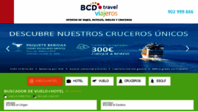 What Viajerosbcd.es website looked like in 2016 (7 years ago)
