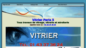 What Vitrierparis5.net website looked like in 2016 (7 years ago)
