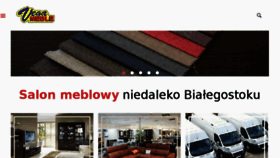 What Vega-meble.pl website looked like in 2016 (7 years ago)