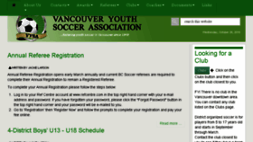 What Vysa.ca website looked like in 2016 (7 years ago)