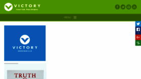 What Victorygreenhills.org website looked like in 2016 (7 years ago)