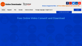 What Vevo.online-downloader.com website looked like in 2016 (7 years ago)