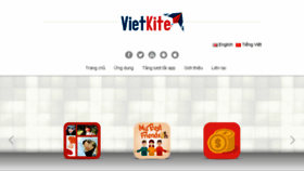 What Vietkite.com website looked like in 2016 (7 years ago)