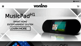 What Voninomobile.com website looked like in 2016 (7 years ago)