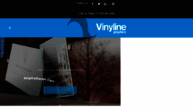 What Vinyline.co.uk website looked like in 2016 (7 years ago)