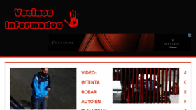 What Vecinosinformados.com website looked like in 2016 (7 years ago)