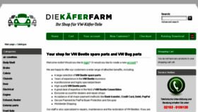 What Vwkaeferersatzteile.de website looked like in 2016 (7 years ago)