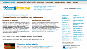 What Vyhravej-souteze.cz website looked like in 2016 (7 years ago)