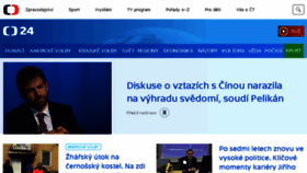 What Volby.ct24.cz website looked like in 2016 (7 years ago)