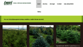 What Vanocni-stromky.cz website looked like in 2016 (9 years ago)