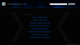 What Vegaswebdesign.org website looked like in 2016 (7 years ago)