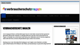 What Verbraucherschutz-magazin.de website looked like in 2016 (7 years ago)