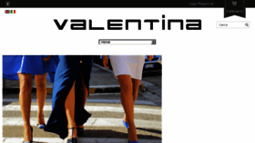 What Valentinaboutiqueshop.com website looked like in 2016 (7 years ago)
