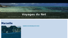 What Voyagesdunet.com website looked like in 2016 (7 years ago)