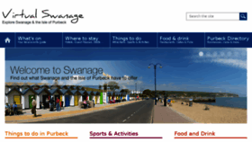 What Virtual-swanage.co.uk website looked like in 2016 (7 years ago)
