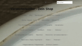 What Verwerterkontor.de website looked like in 2016 (7 years ago)