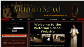 What Victorianschool.co.uk website looked like in 2016 (7 years ago)