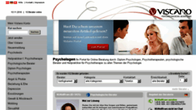 What Vistano-psychologie.de website looked like in 2016 (7 years ago)