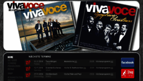 What Viva-voce.de website looked like in 2016 (7 years ago)