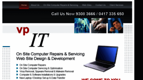 What Vp-it.com.au website looked like in 2016 (7 years ago)