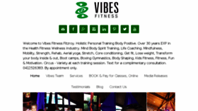 What Vibesfitness.com.au website looked like in 2016 (7 years ago)