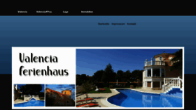 What Valencia-ferienhaus.de website looked like in 2016 (7 years ago)