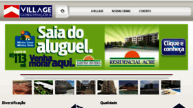 What Villageconstrucoes.com.br website looked like in 2016 (7 years ago)