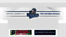 What Victoriaroyals.com website looked like in 2016 (7 years ago)