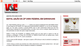 What Vcartigosenoticias.com website looked like in 2016 (7 years ago)