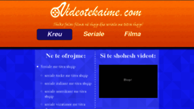 What Videotekaime.com website looked like in 2016 (7 years ago)