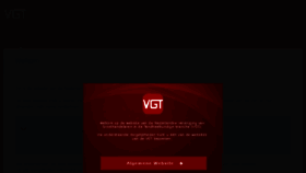 What Vgt.nl website looked like in 2016 (7 years ago)