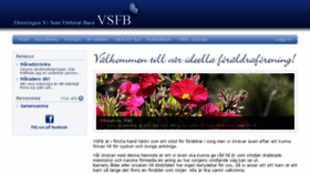 What Vsfb.se website looked like in 2016 (7 years ago)