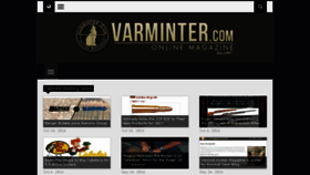 What Varminter.com website looked like in 2016 (7 years ago)