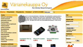 What Variainekauppa.fi website looked like in 2016 (7 years ago)