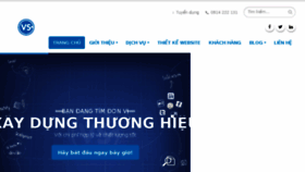 What Vietsoftgroup.com website looked like in 2016 (7 years ago)