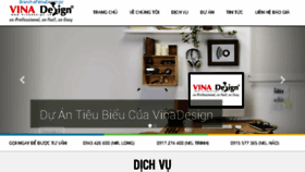 What Vinadesigndanang.vn website looked like in 2016 (7 years ago)