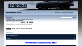 What Volvofinns.com website looked like in 2016 (7 years ago)