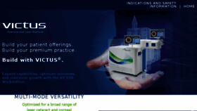 What Victuslaser.com website looked like in 2016 (8 years ago)