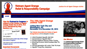 What Vn-agentorange.org website looked like in 2016 (7 years ago)