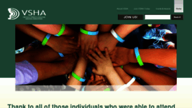 What Vsha.us website looked like in 2016 (7 years ago)