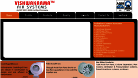 What Vishwakarmaairsystems.com website looked like in 2016 (7 years ago)