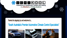 What Vehikool.com.au website looked like in 2016 (7 years ago)