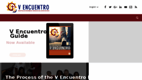 What Vencuentro.org website looked like in 2016 (7 years ago)