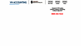 What Vnaccounting.com website looked like in 2016 (7 years ago)